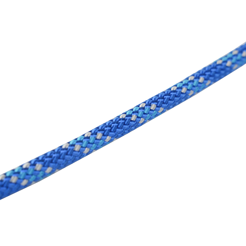 8 mm fladt glat polyesterflettet reb