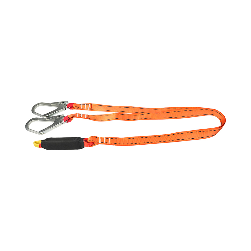 KA-L11 Twin lanyard med energiabsorbering til faldsikring